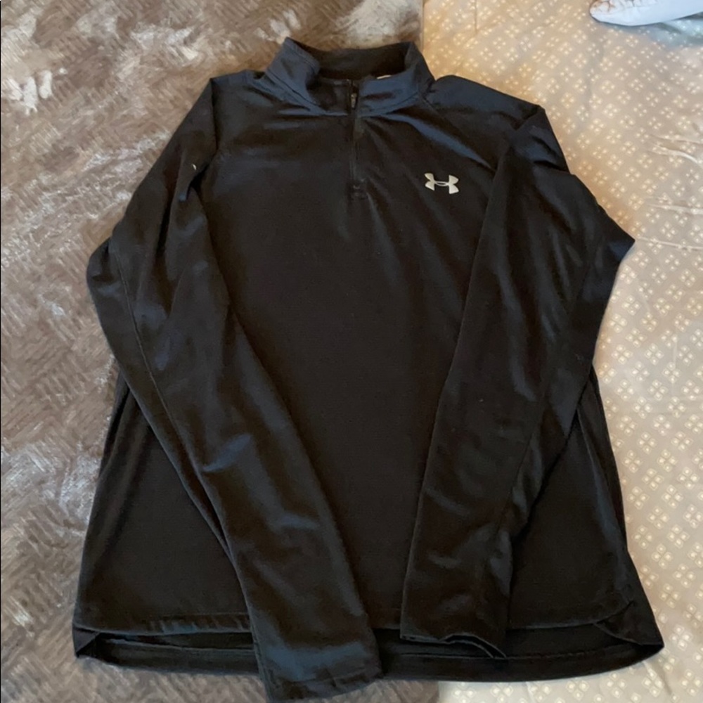 Black under armor RunGear sweater